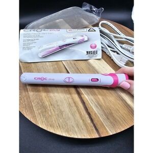 Croc Plug Travel Size Flat Iron With Travel Pouch